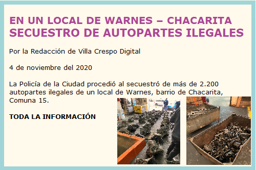 AUTOPARTES WARNES